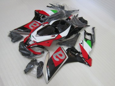 Kit Carene Moto Completa Aprilia RSV4 09-15 - Nero Rosso