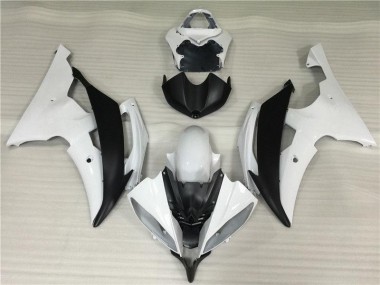 Kits Carene Moto Yamaha R6 08-16 - Bianco Nero