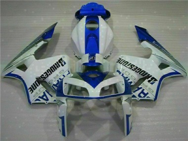 Plastica Moto Honda CBR 600 RR 05-06 - Bianco Blu